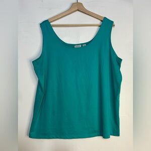 Avenue Teal Tank Top 22/24